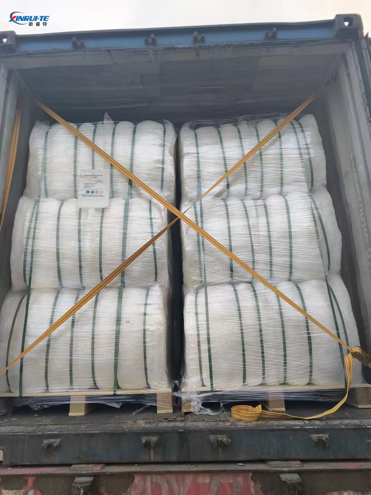 Fibra en relieve de polipropileno PP macro sintético para la construcción