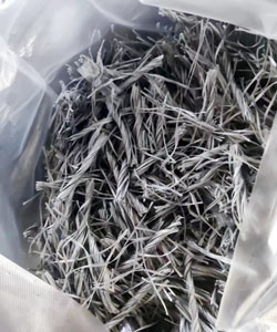 Fibra h&iacute;brida de polipropileno de pol&iacute;mero sint&eacute;tico macro estructural PP para concreto