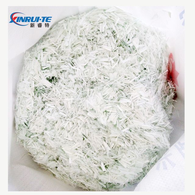  Fibra de vidrio de fibra de vidrio E de alta calidad para concreto de mortero