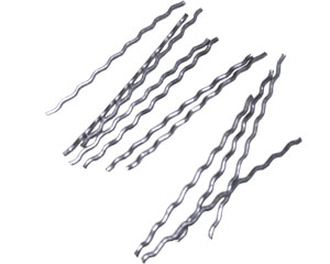 Construcción de materiales de construcción Fibras de acero onduladas para concreto