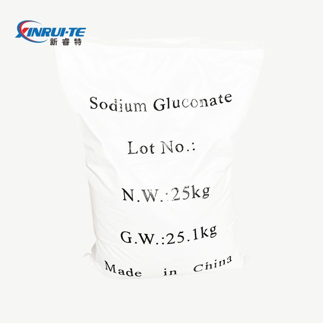 Retardador de concreto 98% contenido sólido gluconato de sodio como mezcla de construcción