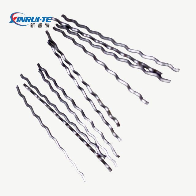 Construcción de materiales de construcción Fibras de acero onduladas para concreto