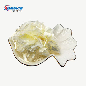 Fibras cortas de bandeo de poliacrilonitrilo de concreto para betún 