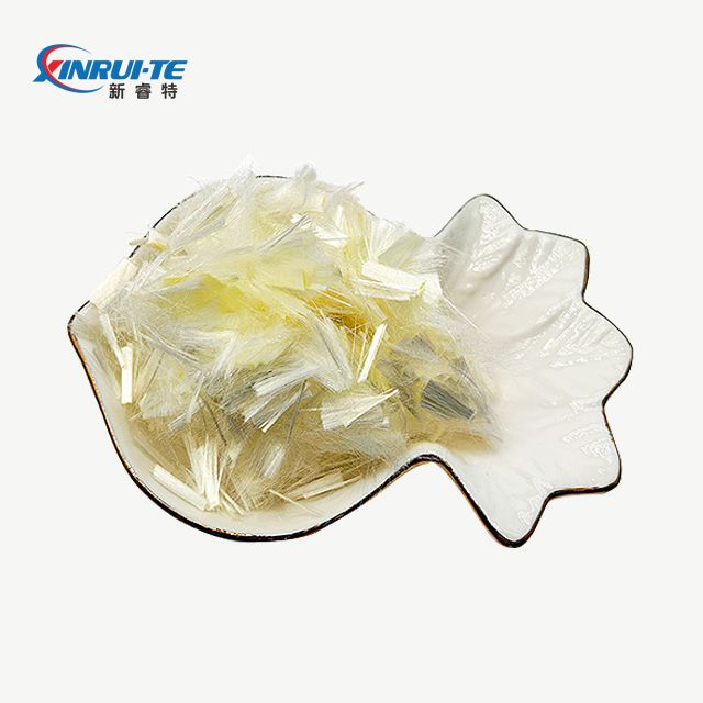 Fibras cortas de bandeo de poliacrilonitrilo de concreto para betún 