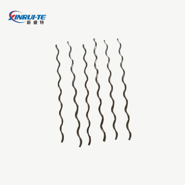 Construcción de materiales de construcción Fibras de acero onduladas para concreto